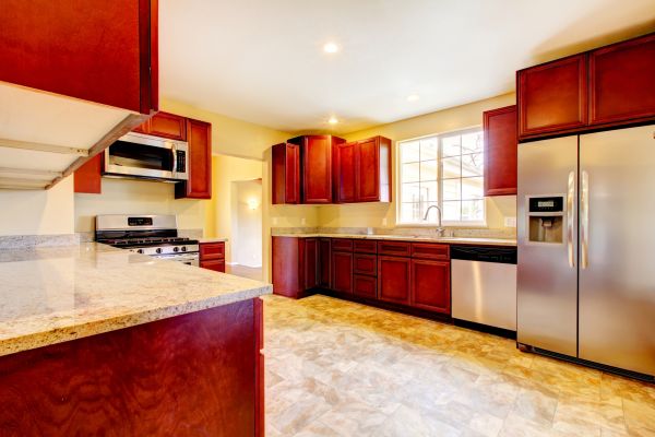 Cherry Kitchen Cabinet Service in Springtown
